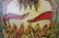 Mixed media painting by Wayne cunningham. Measuring: 22 - 6