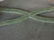 Large French style green and white painted display - 5