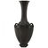 Rare Edo Period large Japanese bronze flower vase