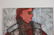 Mixed media painting of a woman in sunglasses by - 2