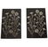 (2) MCM Swedish Gustavsberg Plaques