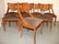 Modern Round Wood Dining Table with Acrylic Legs - 2