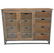 Fine modern style cabinet with two glass doors and
