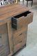 Fine modern style cabinet with two glass doors and - 2