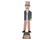 Vintage folk art carving of Uncle Sam. Measuring 54