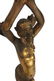 Gilt Wood Plant Stand Of a Mythological Being - 11