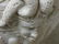 PAIR CONCRETE MEDUSA HEAD LARGE URNS - 6