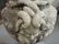 PAIR CONCRETE MEDUSA HEAD LARGE URNS - 8