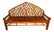 RUSTIC TREE BRANCH WOOD BENCH
