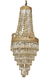 OLD WORLD ANTIQUE WEDDING CAKE CHANDELIER