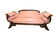 FINE EMPIRE ROLLED ARM CLAW FOOT SOFA