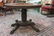 OVAL EMPIRE CLAW FOOT CENTER TABLE - 2