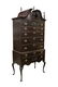 ANTIQUE QUEEN ANNE MAHOGANY HIGHCHEST