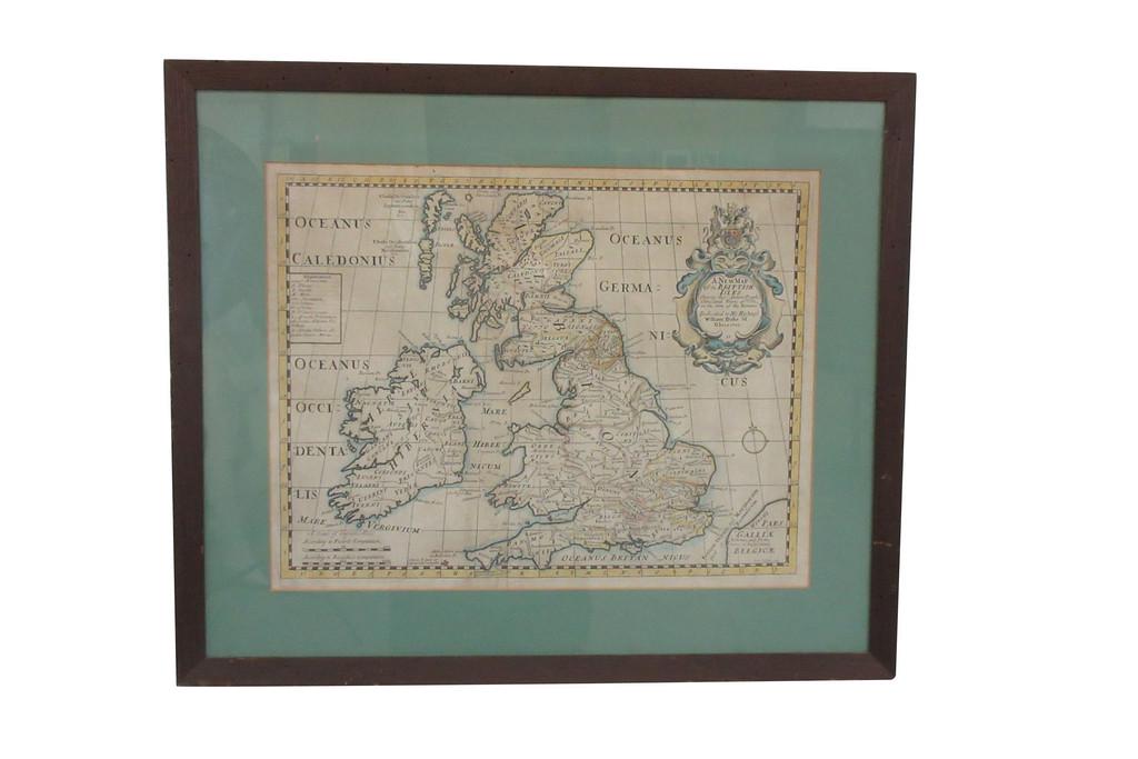 ANTIQUE MAP FRANCE SUTTON NICHOLLS (1 of 7)