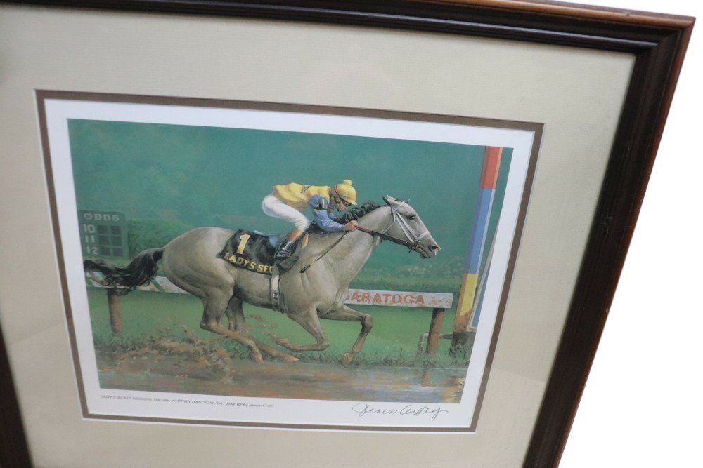 RACING HORSE PRINT BY JENNESS CORTEZ (1 of 5)