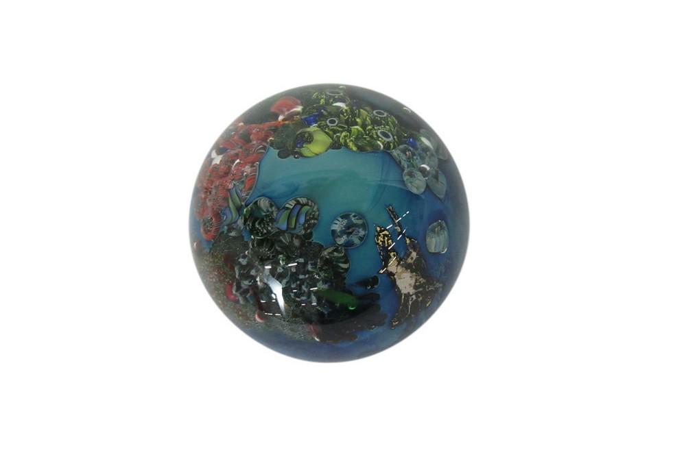 SIGNED PAPERWEIGHT JOSH SIMPSON (1 of 6)