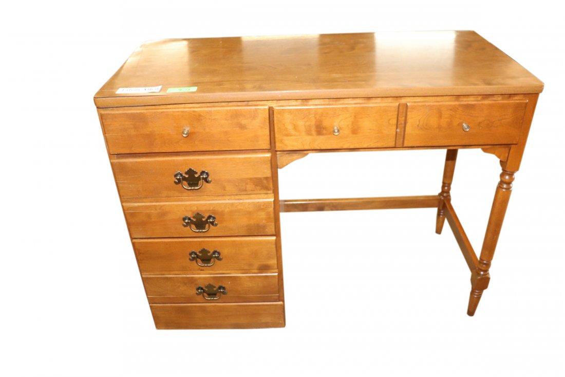 Ethan Allen Baumritter Corner Desk And Bookcases