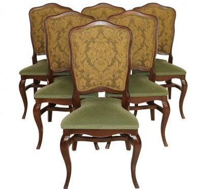 SET OF 6 SCOTTISH STYLE DINNING CHAIRS (1 of 5)