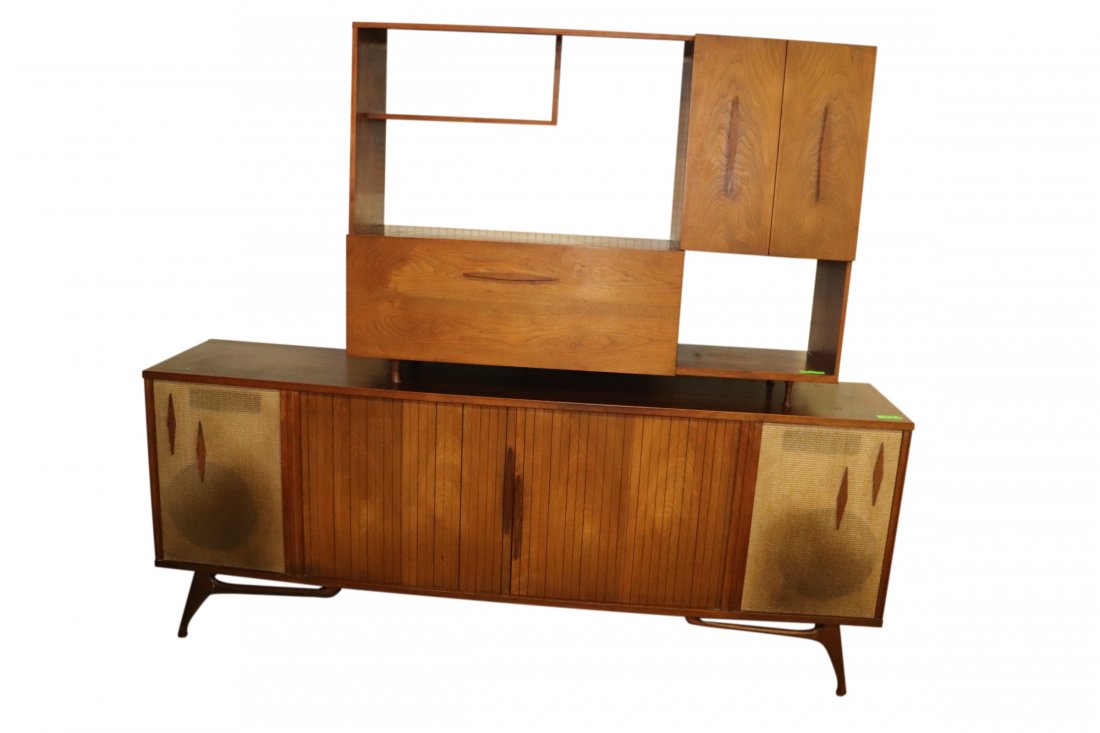 Mid Century Modern Entertainment Center & Bar (1 of 4)