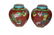 Pair of Large Antique Chinese Cloisonne Ginger Jars