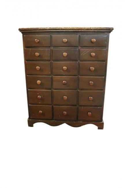 Vintage Apothecary Chest (1 of 2)