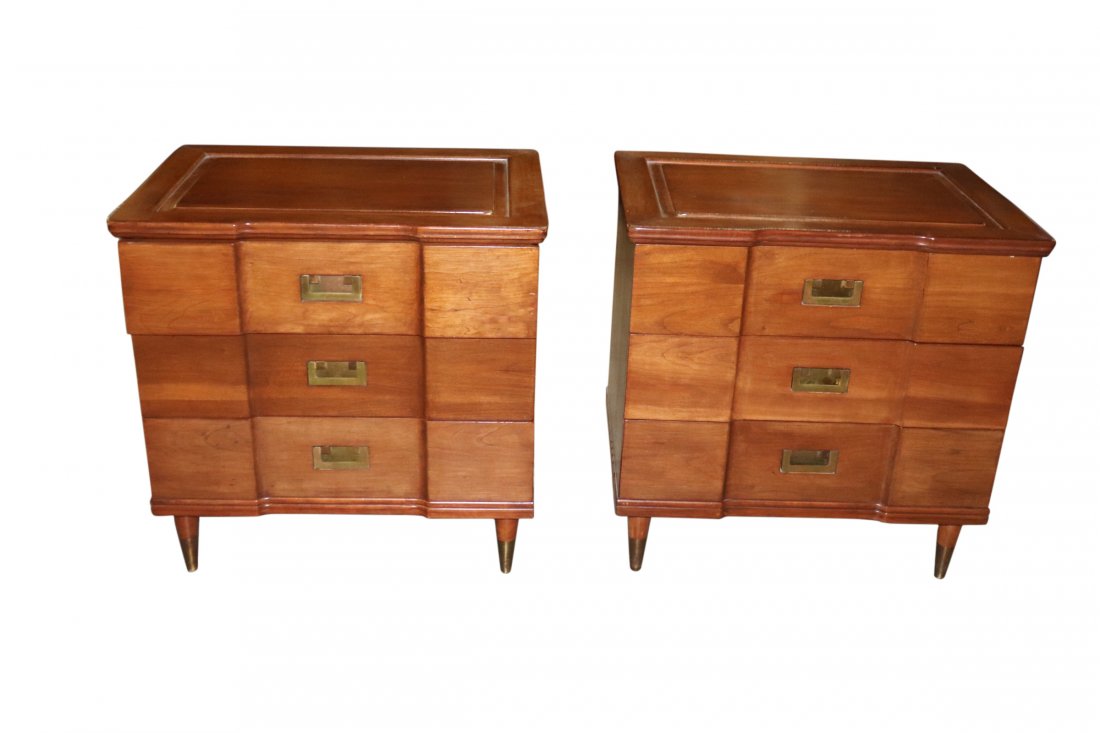 Pair of John Widdicomb Night Stands (1 of 6)