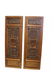 2 Highly Carved Chinese Wood Temple Panels