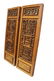 2 Highly Carved Chinese Wood Temple Panels - 2