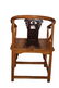 6 Horseshoe Back Carved Chinese Chairs - 4