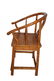 6 Horseshoe Back Carved Chinese Chairs - 5