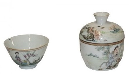 2 Antique Chinese Items (1 of 4)
