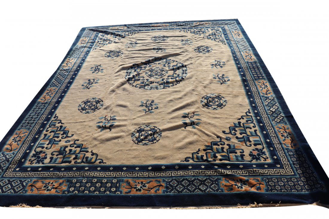 Antique Chinese Peking Rug (1 of 4)