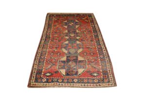 Tribal Antique Persian Bijar Rug (1 of 7)