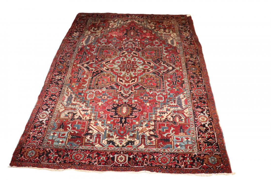 Vintage Persian Heriz Room Size Rug (1 of 5)