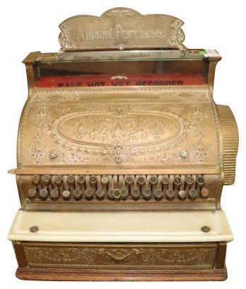 Fantastic Antique National Cash Register (1 of 8)