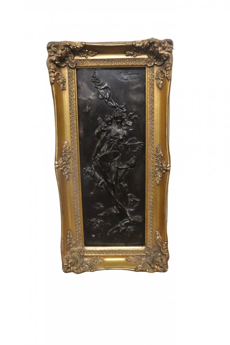 Vintage Recast Relief Plaque (1 of 4)