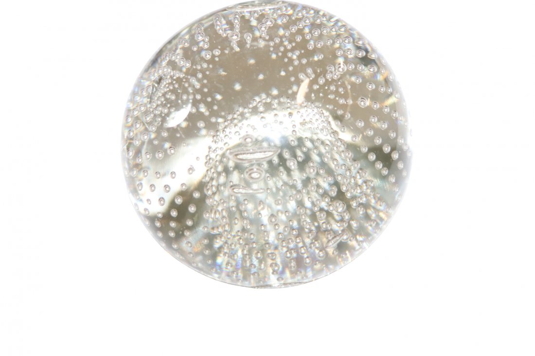 Steuben Style Large Glass Paperweight (1 of 4)