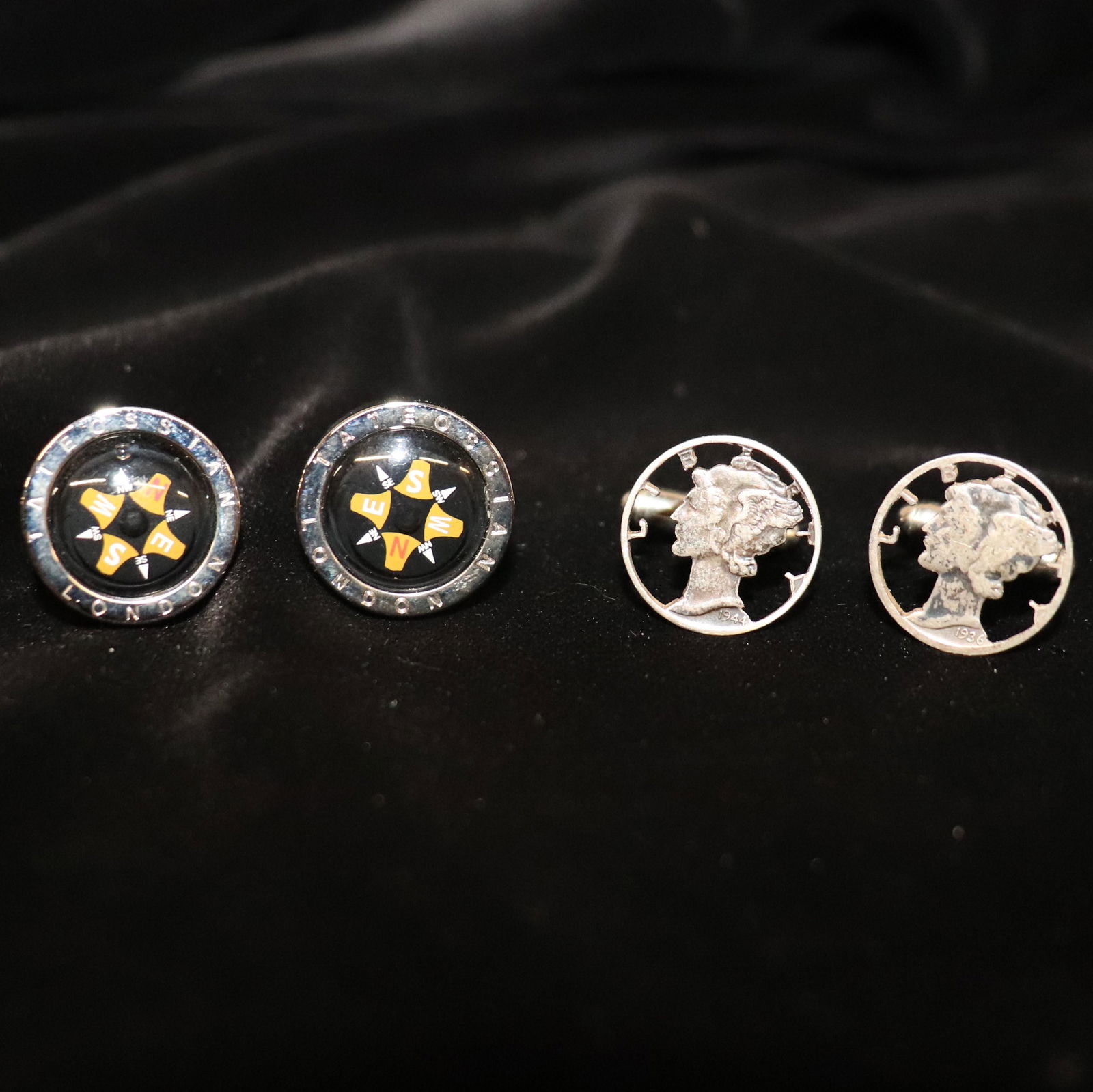 Tateossian London Mid Century Design Cuff Links. (1 of 3)