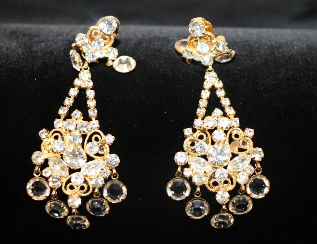 Great Kenneth Jay Lane Costume  Earrings (1 of 3)