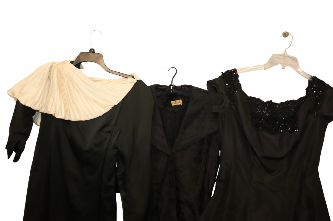 Cllection of 3 Great Vintage Dresses, Ribes & Perette. (1 of 8)