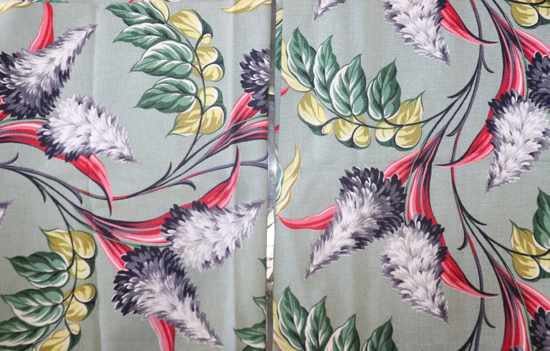 MCM Original Unused Durane VAT Print Bark Cloth Fabric (1 of 7)