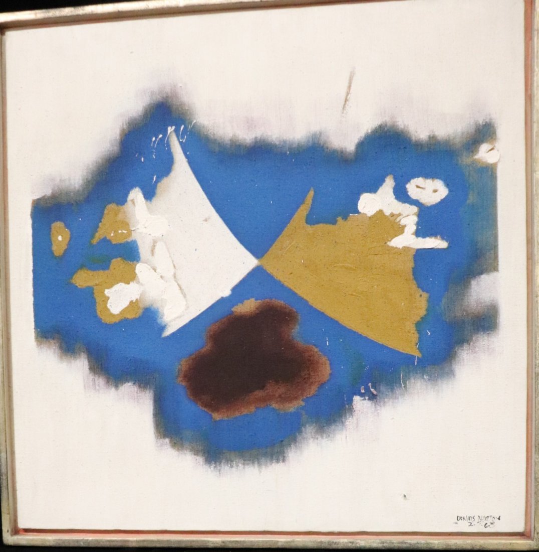 Dennis Burton Signed Abstract Art (1 of 5)