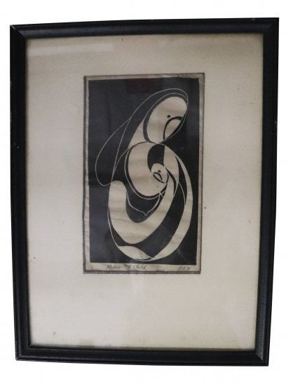 Mother & Child Abstract (1 of 4)