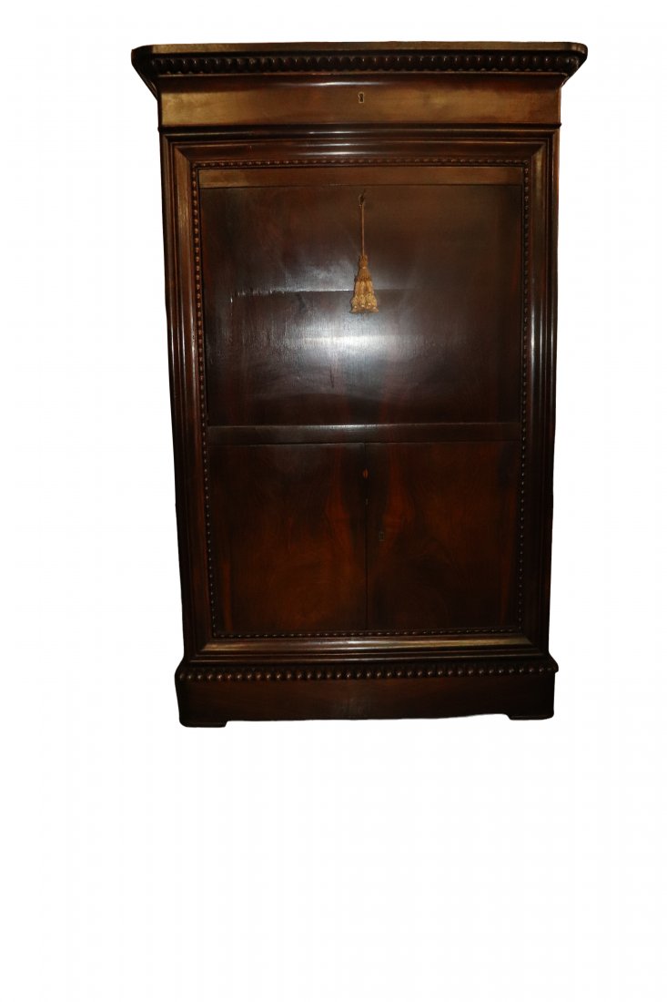 Finest French Empire Abbutant: Finest French Empire Abbutant, Dimensions: 60 inches high x 16 inches deep x 34 inches wide. Please refer to photos for more details. CONDITION Please inspect each lot and deem your own opinions on co