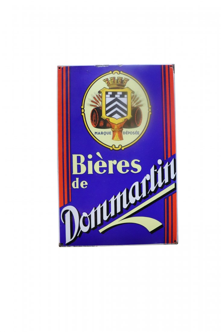 Metal Enameled  Porcelain Advertising Sign (1 of 5)