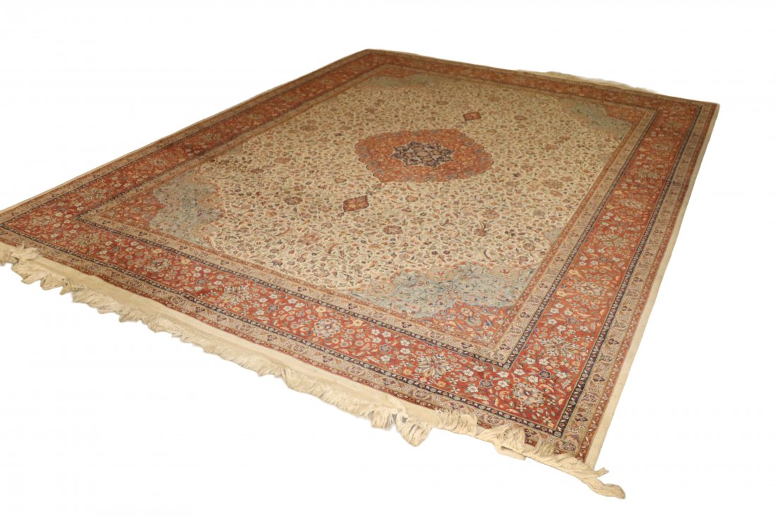 Extremely Fine Hand Knotted Persian Rug (1 of 2)