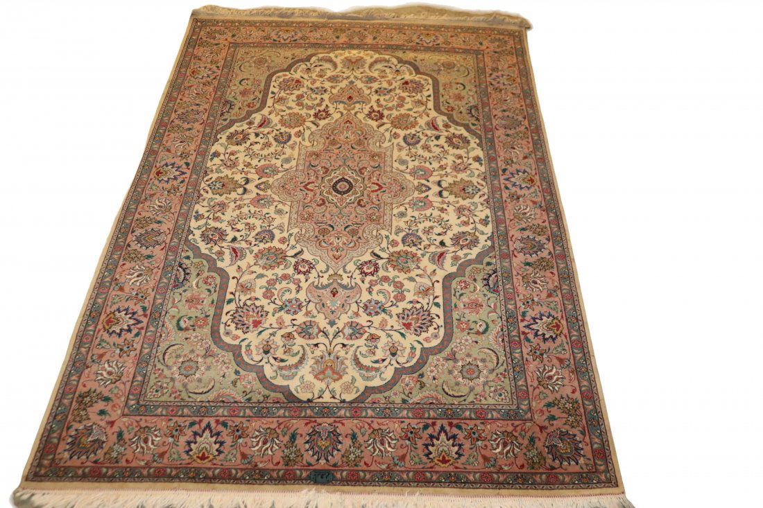 Signed Persian Hand Knotted Rug (1 of 2)