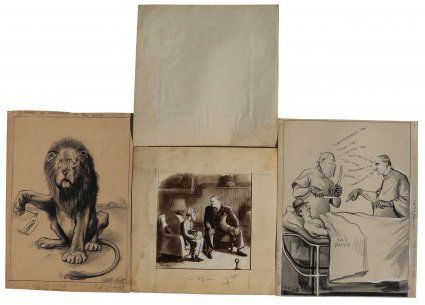 Carl Rose Collection of 3 Original Illustrations (1 of 6)