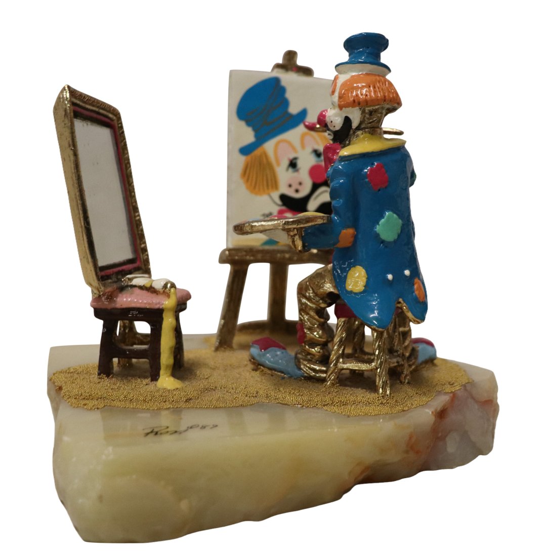 Ron Lee signed Hobo Jo Self Portrait Statue Rare (1 of 4)