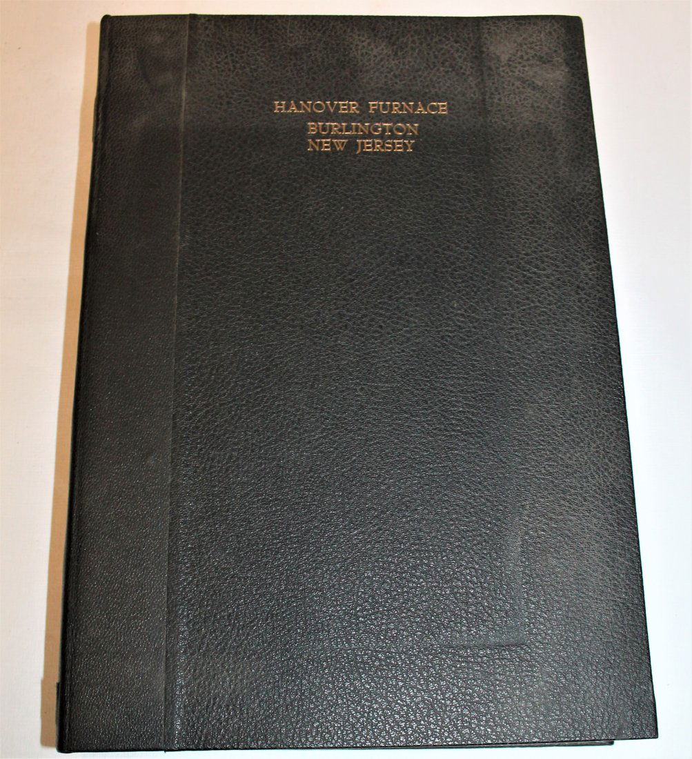 Antique Ledger Book From 1829 For Hanover Furnace (1 of 6)